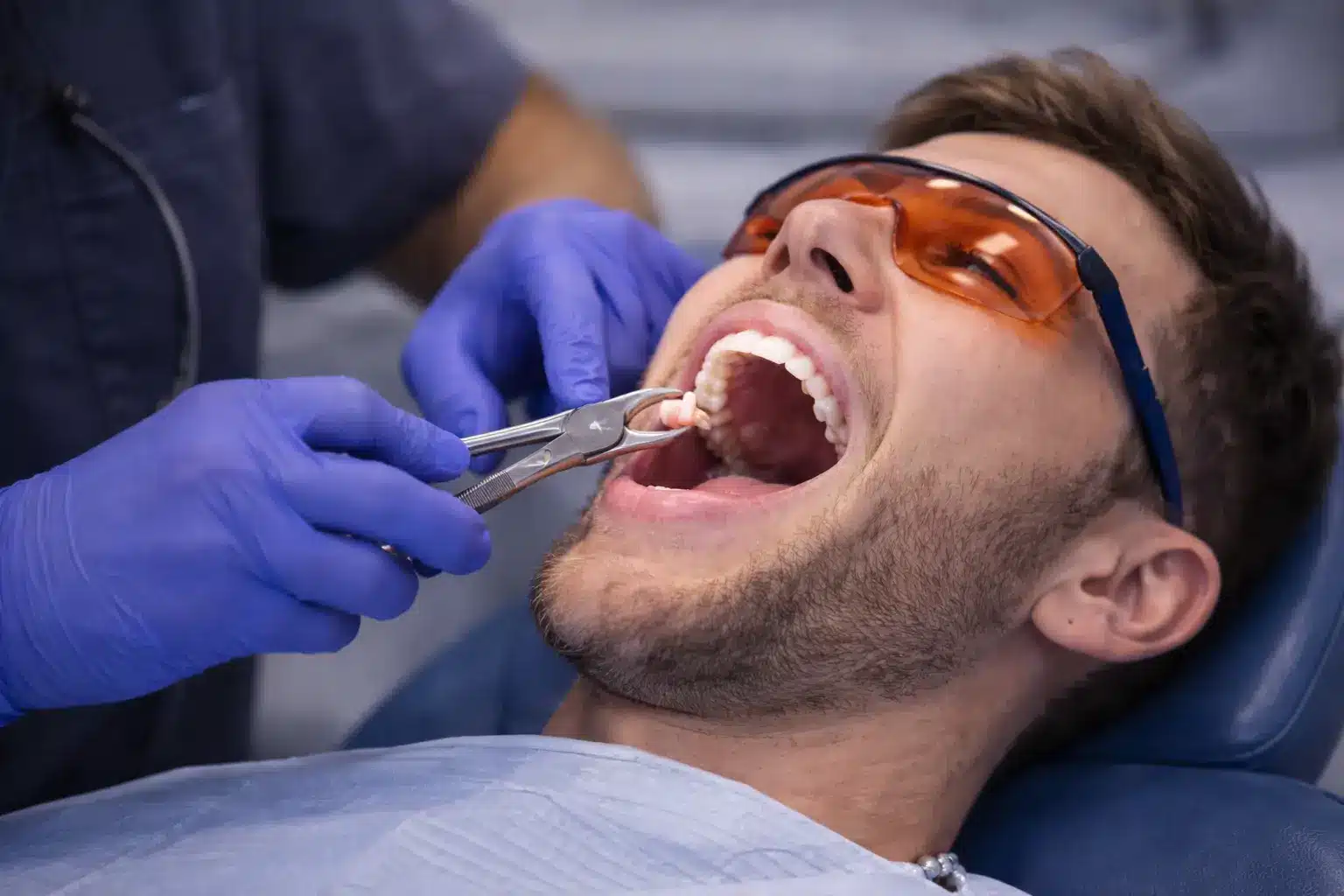 surgical tooth extraction