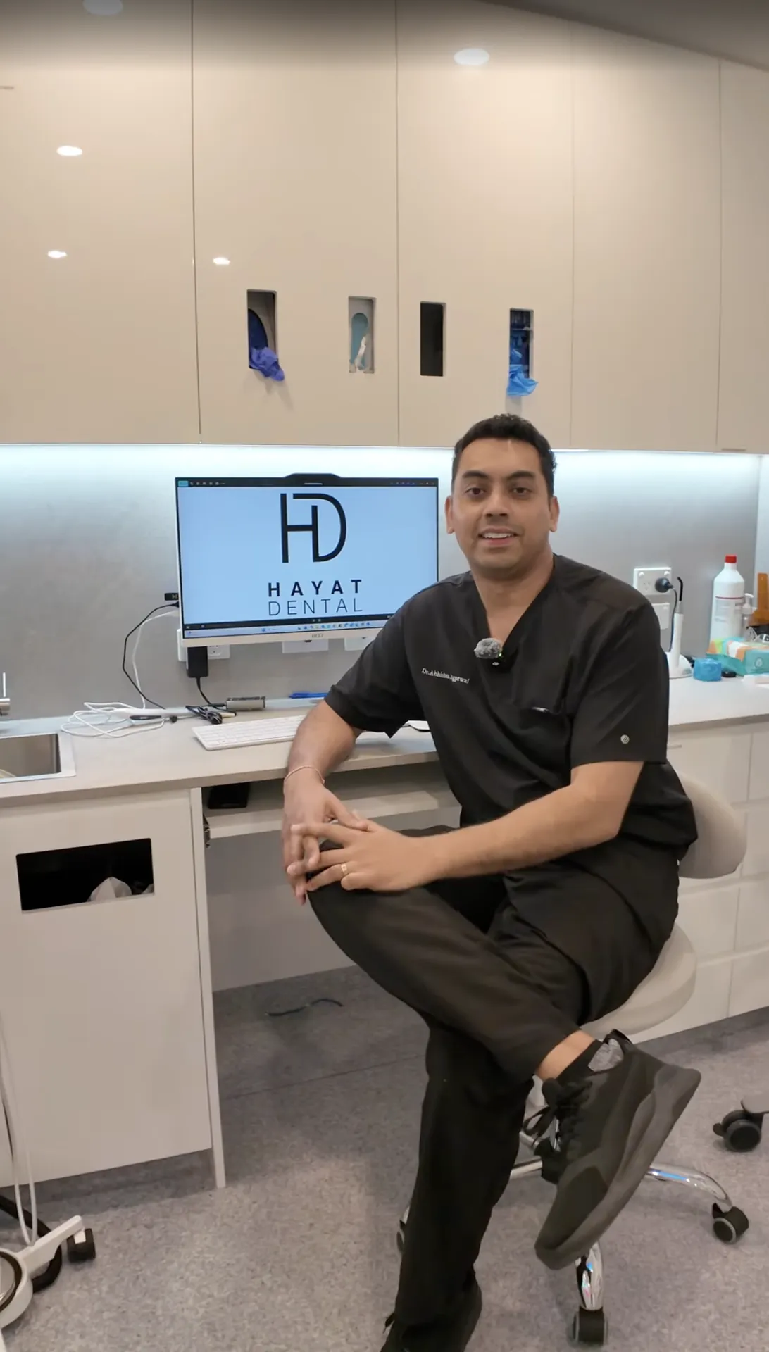 dr abhishek portrait