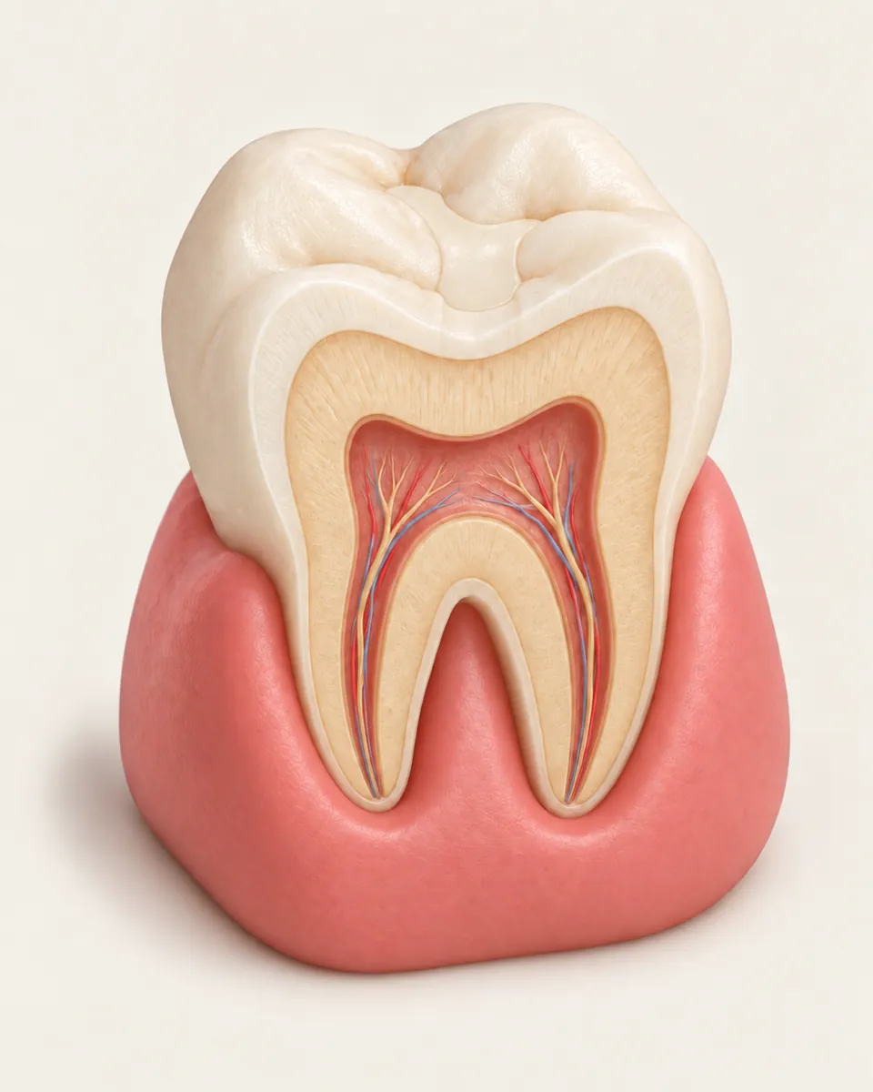 Illustration: Tooth fillings