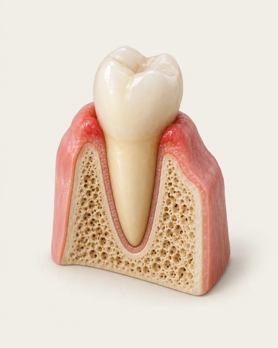 Illustration: Gum treatment